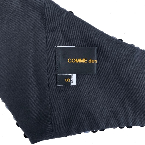 Comme des Garçons Spring 2010 Black Sequin Harness Vest - Picture 5 of 8